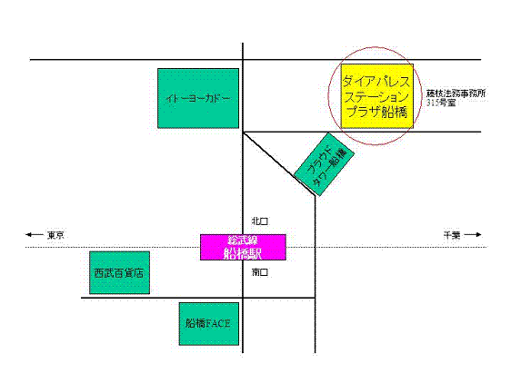 藤枝法務事務所　地図
