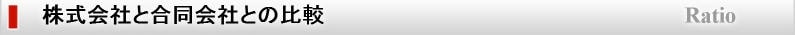 株式会社と合同会社との比較